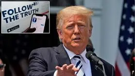 ضرر سنگین ترامپ در بورس آمریکا