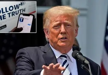 ضرر سنگین ترامپ در بورس آمریکا