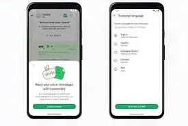 واتس‌اپ به ویژگی تبدیل پیام‌های صوتی به متن مجهز شد