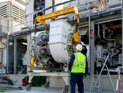 برای اولین‌بار در جهان یک توربین گازی با هیدروژن 100‌ درصد تجدیدپذیر آزمایش شد