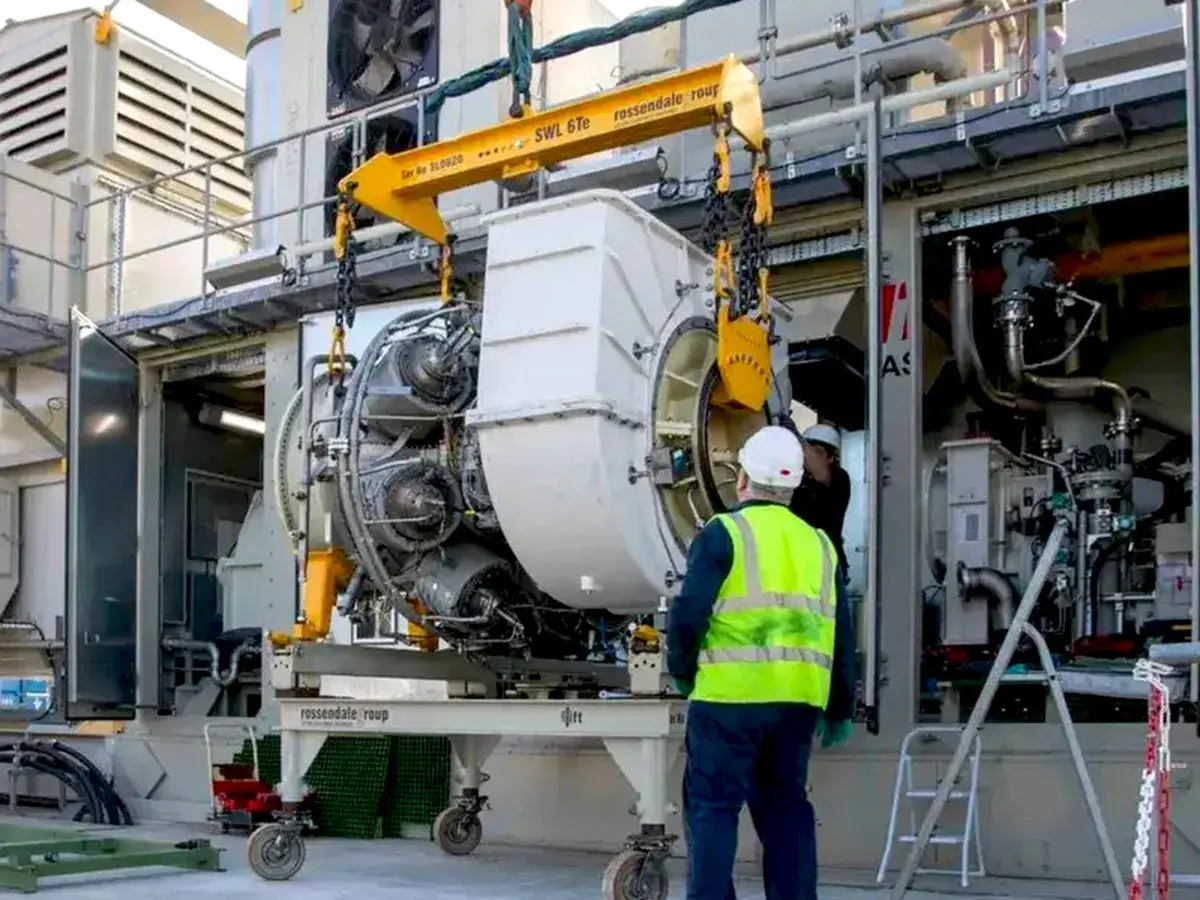 برای اولین‌بار در جهان یک توربین گازی با هیدروژن 100‌ درصد تجدیدپذیر آزمایش شد