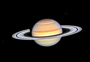 تلسکوپ هابل تصویر تازه‌ای از سایه‌های اسرارآمیز روی حلقه‌های زحل ثبت کرد
