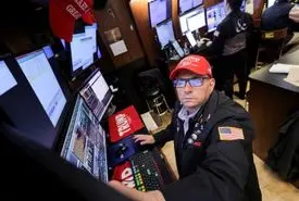 بازار آمریکا قرمزپوش شد