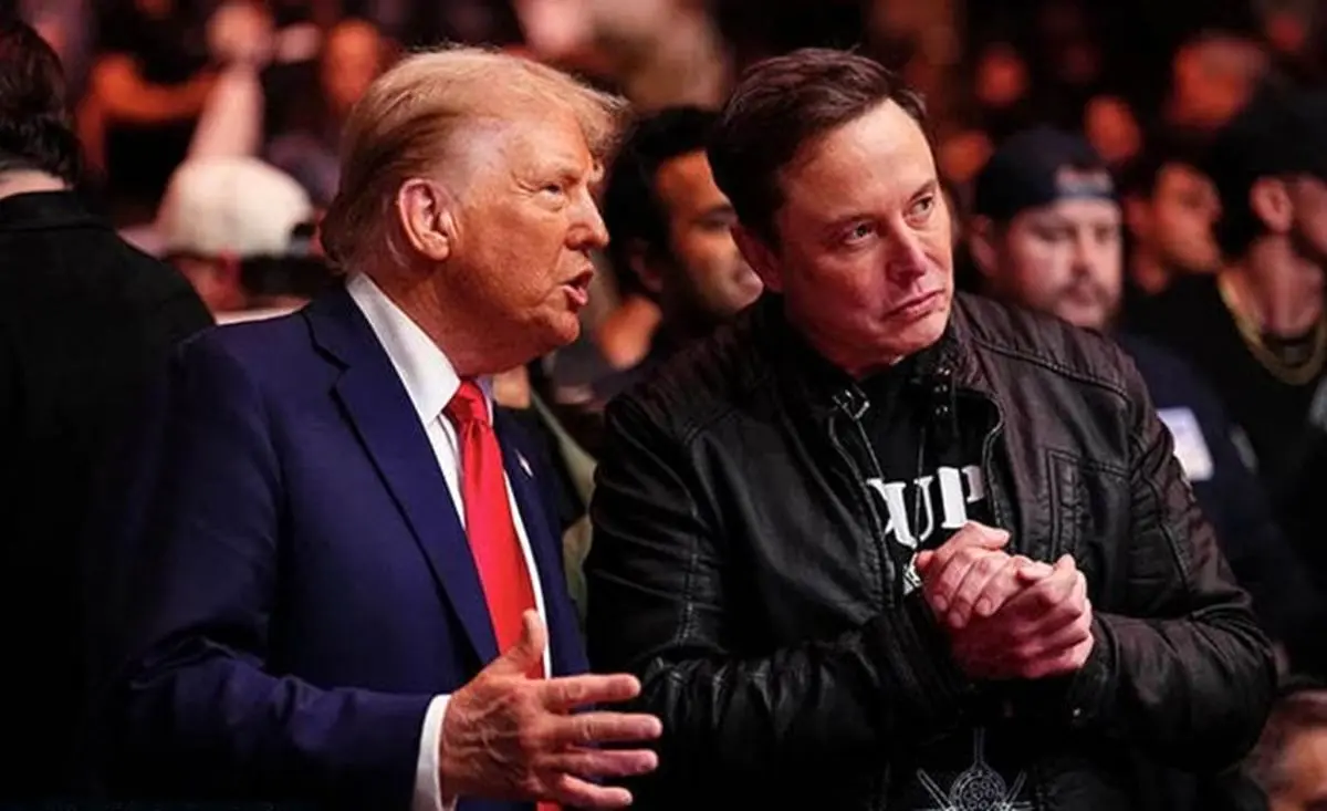 حمایت ترامپ از ماسک