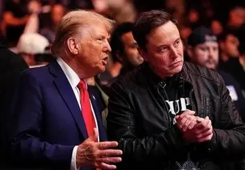 حمایت ترامپ از ماسک