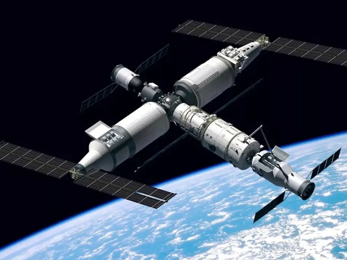 ماژول‌های ایستگاه فضایی چین ۲ برابر می‌شوند
