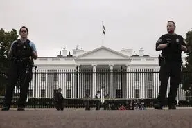 تیراندازی در نزدیکی کاخ سفید