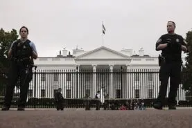 تیراندازی در نزدیکی کاخ سفید