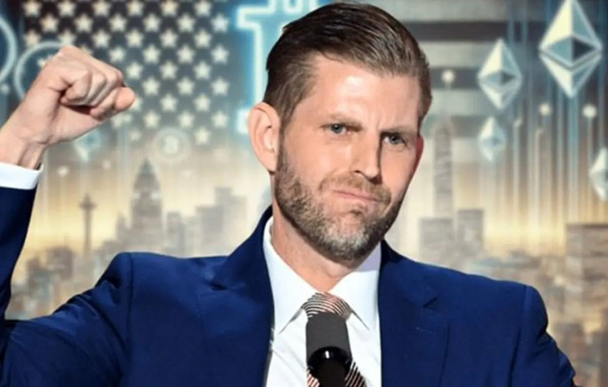 توییت اریک ترامپ و جهش قیمت اتریوم به بالای ۲۹۰۰ دلار