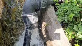 بحران هدررفت آب زیرزمینی در قلب شهر