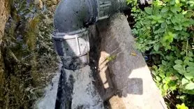 بحران هدررفت آب زیرزمینی در قلب شهر