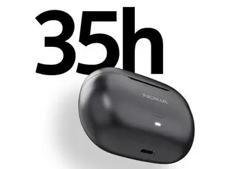 نوکیا از ایرباد بی‌سیم با شارژدهی ۳۵ ساعته رونمایی کرد