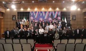 مدال آوران المپیادهای جهانی تجلیل شدند