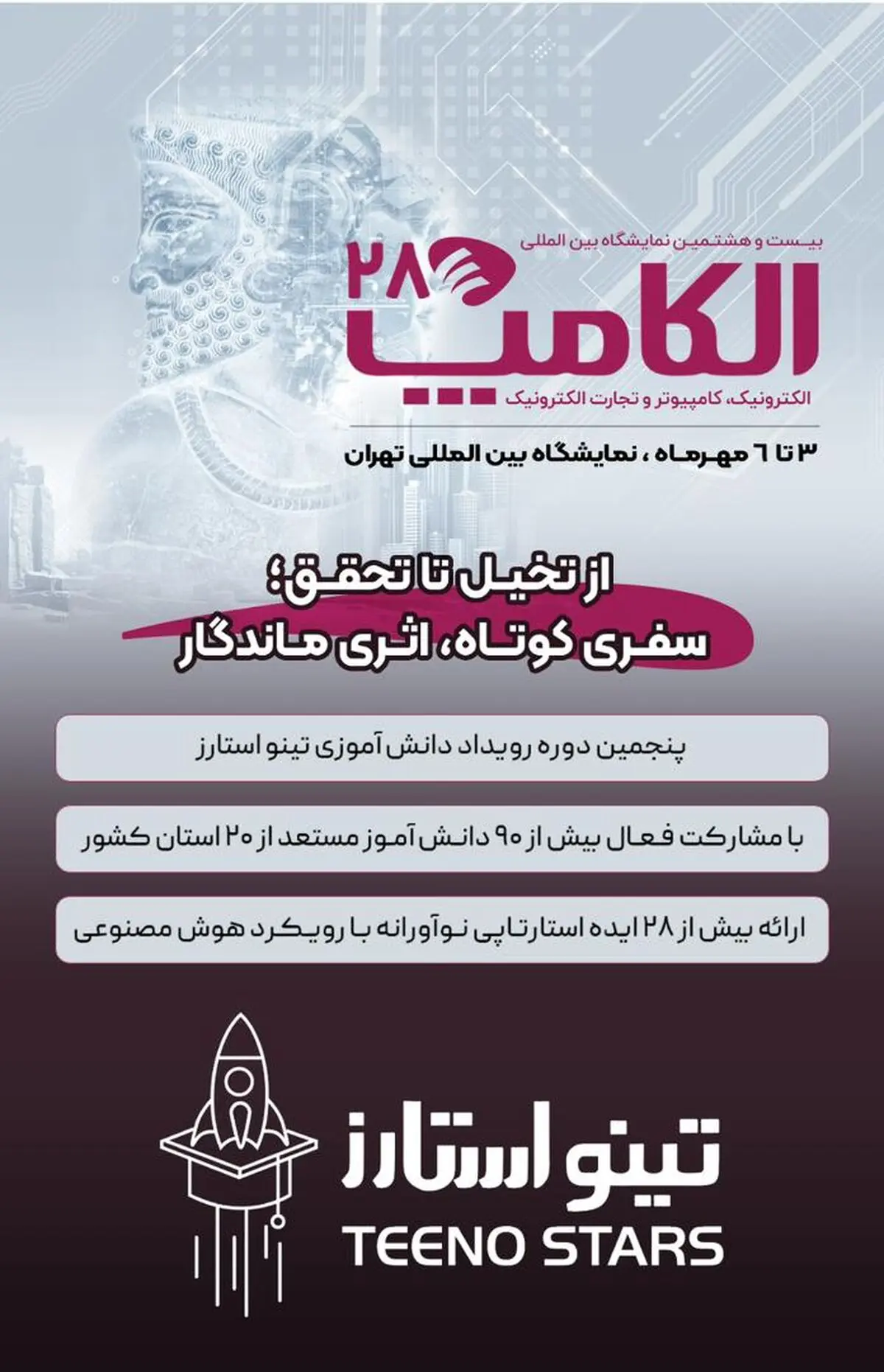 حضور چشمگیر ایده های نوی دانش آموزی در الکامپ ۱۴۰۴ 
