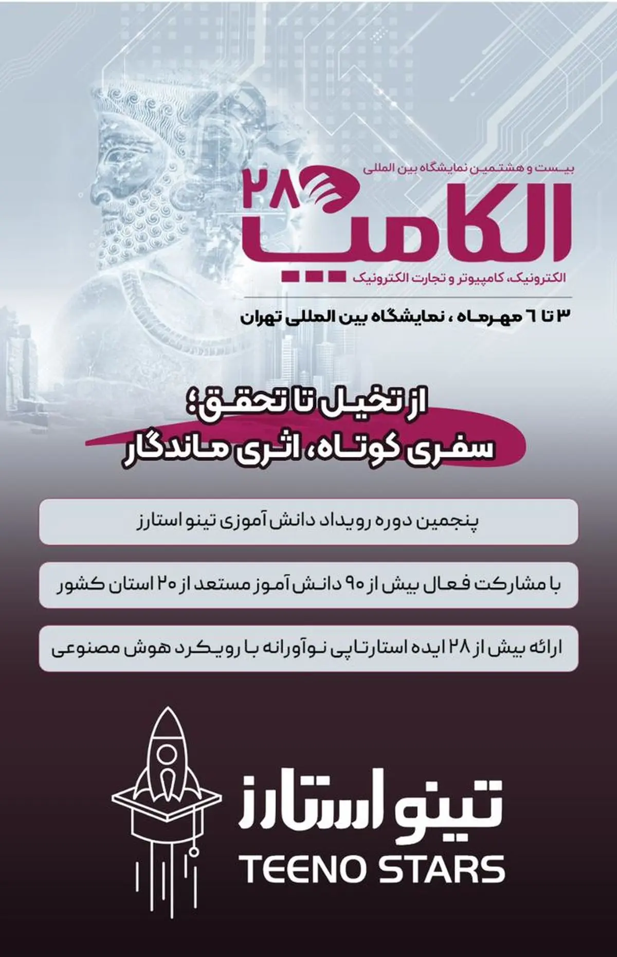 حضور چشمگیر ایده های نوی دانش آموزی در الکامپ ۱۴۰۴ 