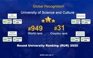 پیشتازی دانشگاه علم و فرهنگ در رتبه بندی ایران و جهان
