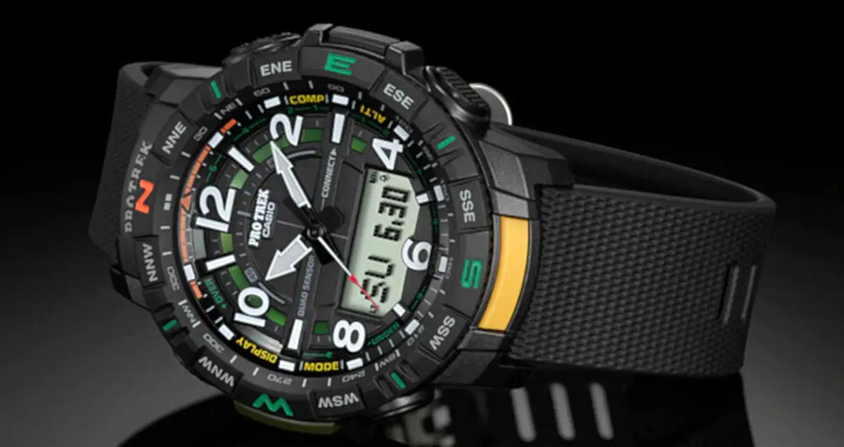 ساعت های PRT-B50 کاسیو با قابلیت اتصال به گوشی های هوشمند معرفی شدند