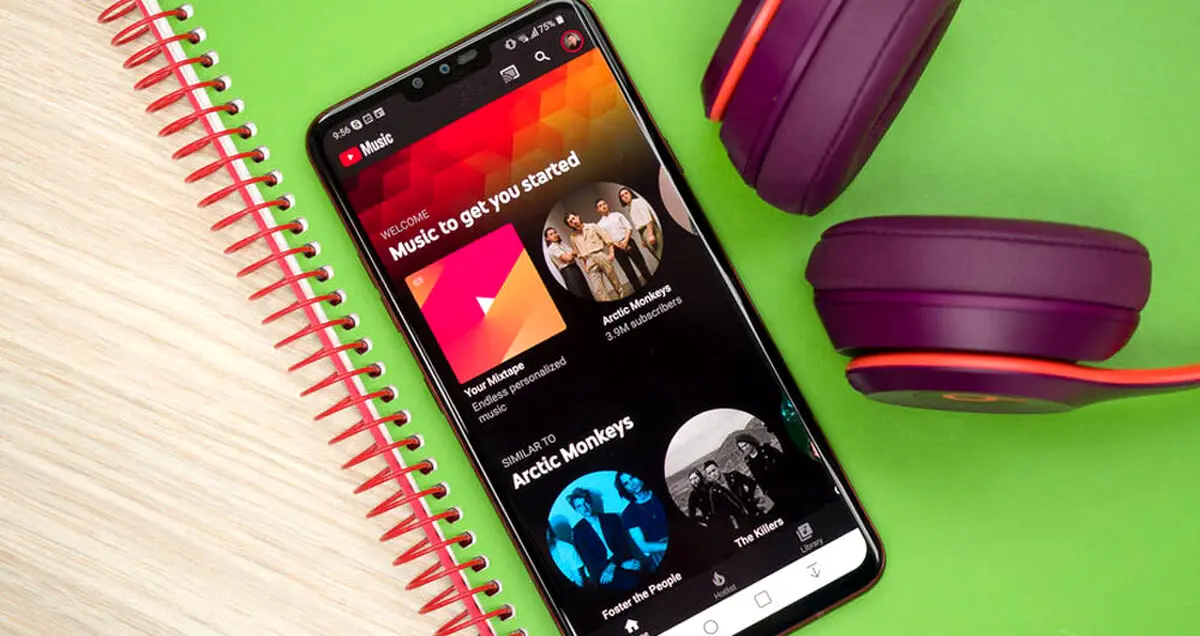 حضور پیش فرض اپلیکیشن YouTube Music در دستگاه های مجهز به اندروید 10