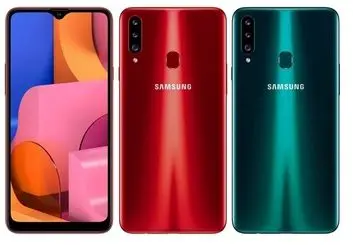 سامسونگ گلکسی A20s مجهز به دوربین اصلی سه گانه معرفی شد
