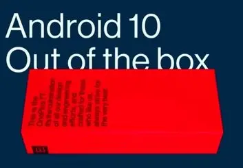 وان پلاس 7T دارای سیستم عامل اندروید 10 است