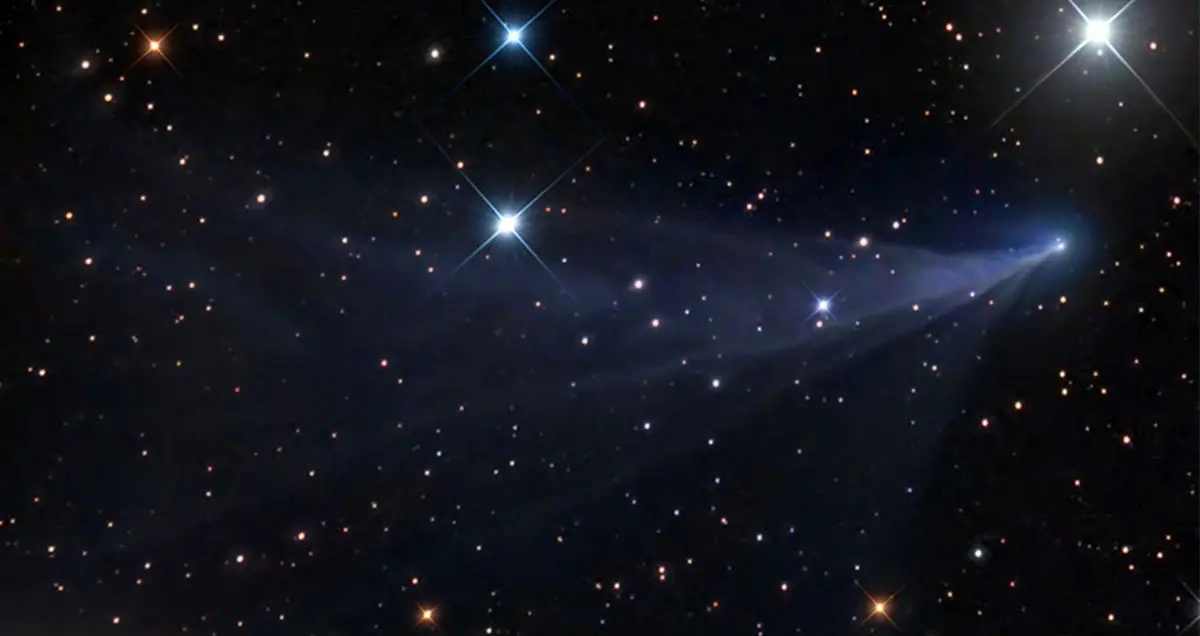 ثبت تصویر ستاره دنباله دار آبی در رصدخانه جنوبی اروپا