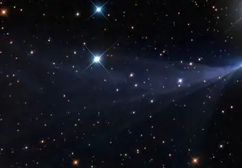 ثبت تصویر ستاره دنباله دار آبی در رصدخانه جنوبی اروپا