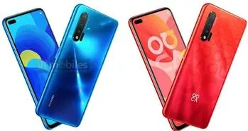 رندر جدید هواوی نوا 6 5G آن را در رنگ قرمز نمایش می دهد