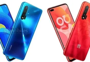 رندر جدید هواوی نوا 6 5G آن را در رنگ قرمز نمایش می دهد