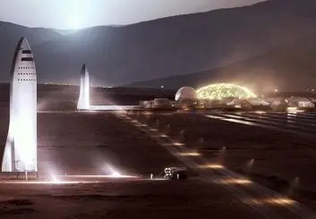 ایلان ماسک: ساخت شهر روی مریخ 20 سال طول می کشد