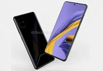 رندرهای گلکسی A51 سامسونگ به حفره درون نمایشگر اشاره می کند