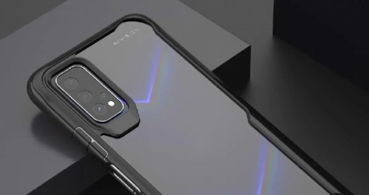 رندر قاب گوشی آنر V30 به ماژول دوربین مستطیل شکل اشاره می کند
