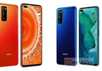مشخصات آنر V30 و V30 پرو فاش شد