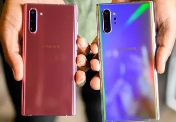 گلکسی نوت 10 و 10 پلاس بروزرسانی اندروید 10 را دریافت کردند