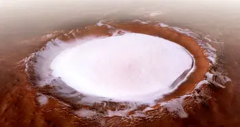 دانشمندان ناسا موفق به کشف یخ زیر سطح مریخ شدند