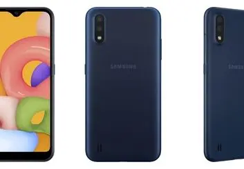 سامسونگ گلکسی A01 در سکوت خبری معرفی شد