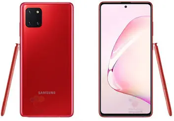 رندرهای گلکسی نوت 10 لایت طراحی آن را مشخص کرد