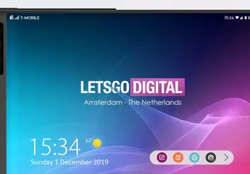 پتنت جدید ال جی شباهت بسیاری با گوشی انعطاف پذیر هواوی میت X دارد