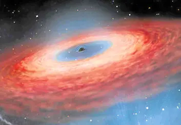 کشف یک سیاه چاله ستاره وار بسیار بزرگ و سردرگمی دانشمندان!