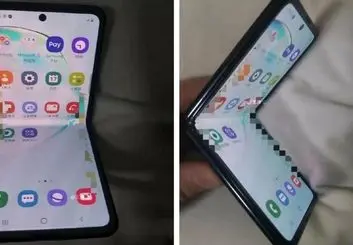 اولین تصاویر واقعی سامسونگ گلکسی فولد 2 منتشر شد