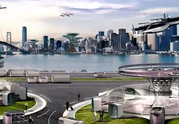 رونمایی از ماشین پرنده مفهومی هیوندای در نمایشگاه CES 2020