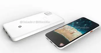 رندرهای گوگل پیکسل 4a به حفره درون نمایشگر اشاره می کنند