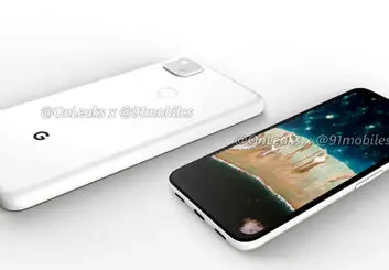 رندرهای گوگل پیکسل 4a به حفره درون نمایشگر اشاره می کنند