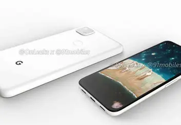 رندرهای گوگل پیکسل 4a به حفره درون نمایشگر اشاره می کنند