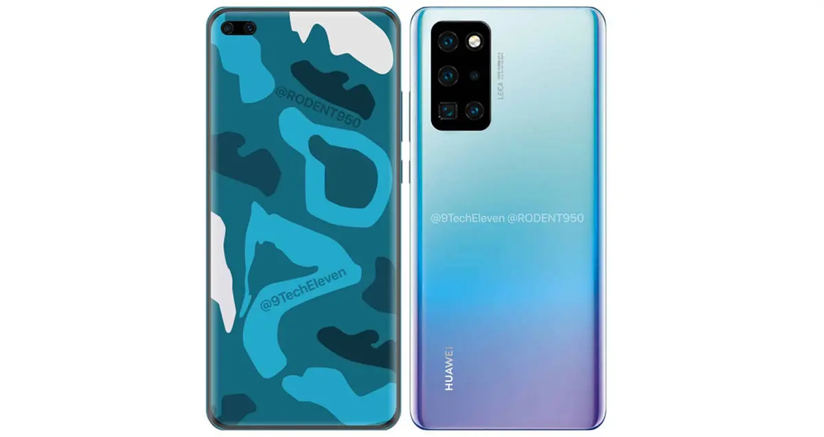 رندرهای جدید گوشی P40 پرو به فضای مجازی راه پیدا کرد