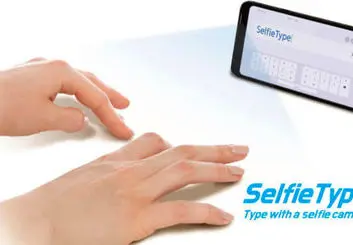 فناوری SelfieType سامسونگ امکان تایپ با دوربین سلفی را فراهم می کند!