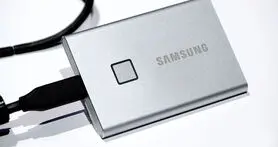 سامسونگ T7 Touch معرفی شد؛ حافظه SSD مجهز به سنسور اثر انگشت
