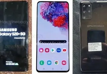 اولین تصاویر واقعی گلکسی S20 پلاس سامسونگ لو رفت