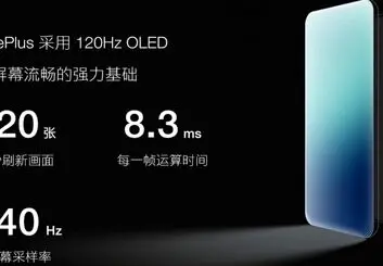 نمایشگر 120 هرتزی OLED وان پلاس رونمایی شد