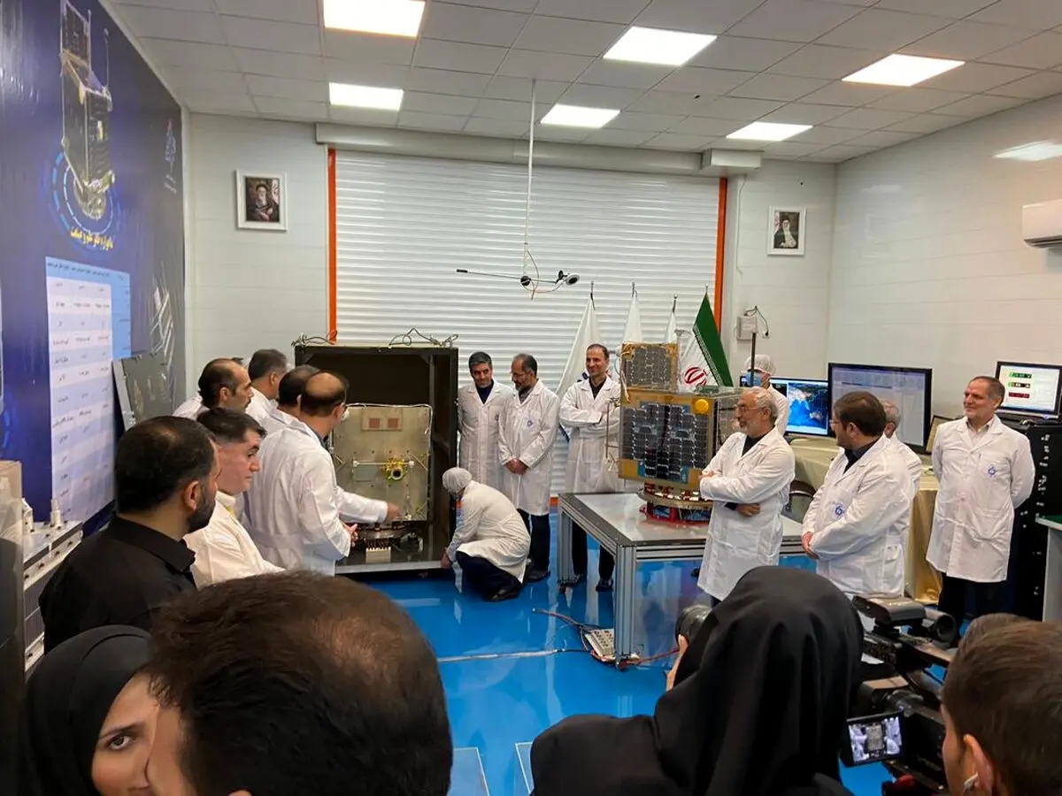ماهواره ظفر راهی پایگاه فضایی شد