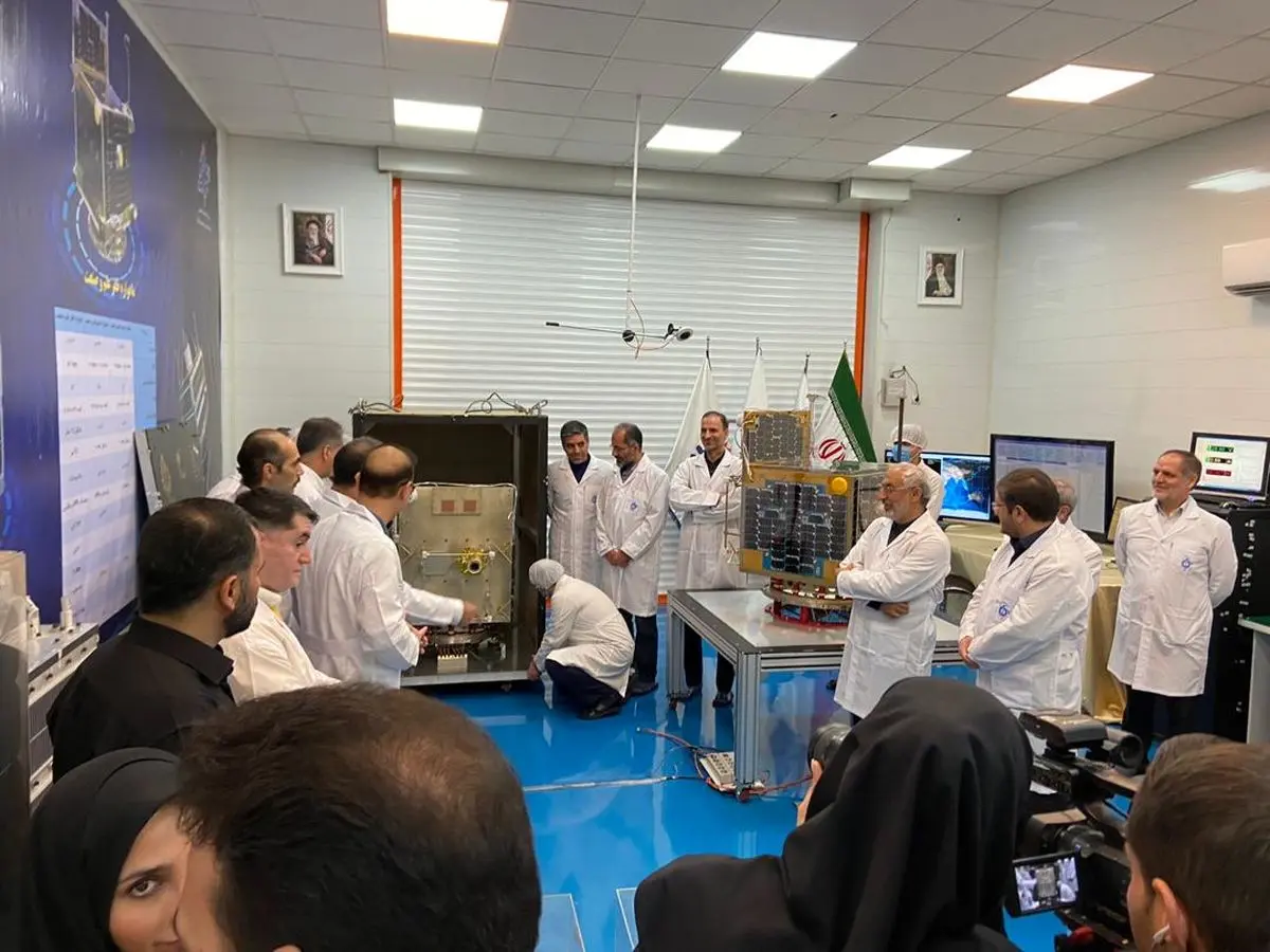 ماهواره ظفر راهی پایگاه فضایی شد